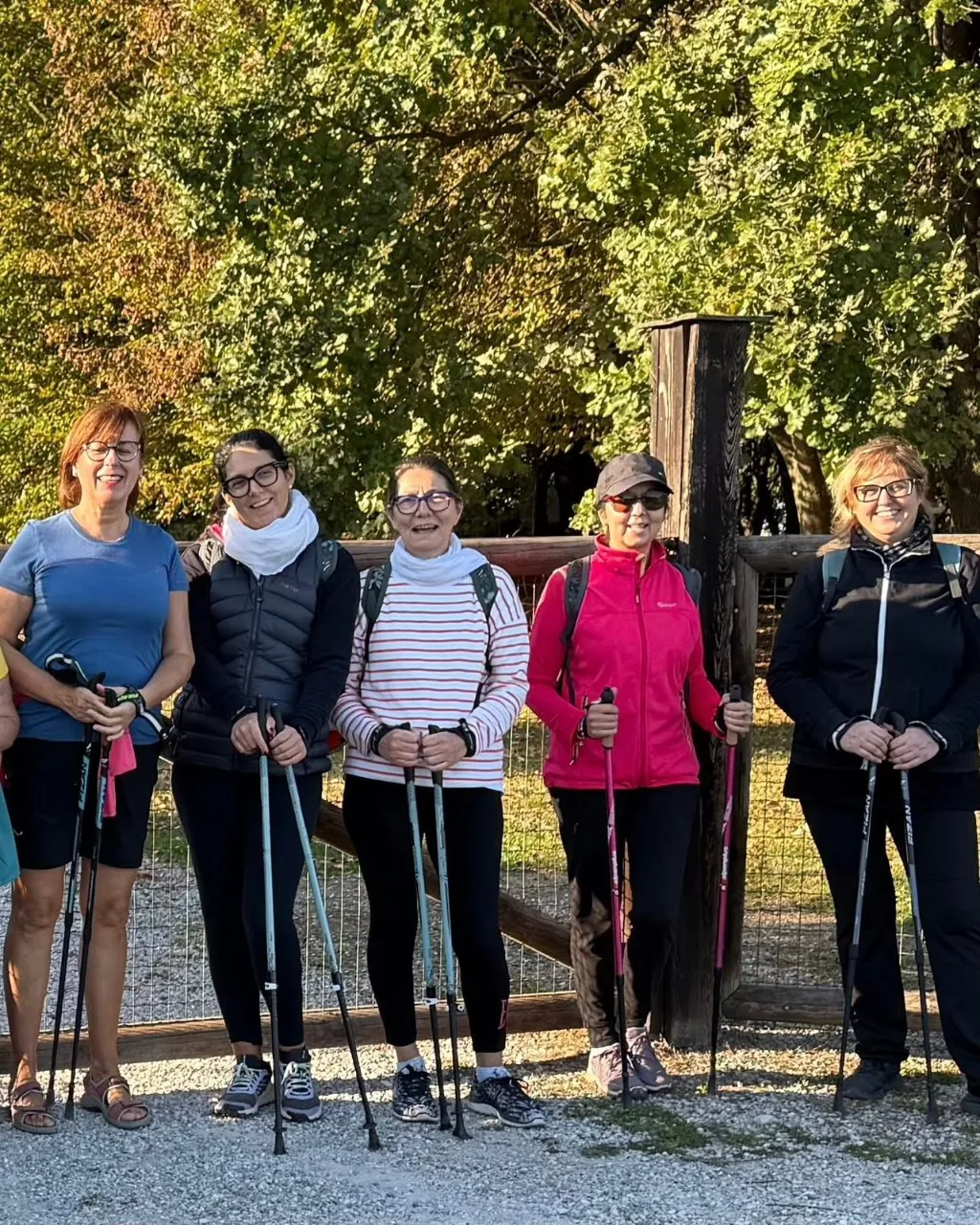 percorsi di nordic walking Madonna delle Grazie e Corte