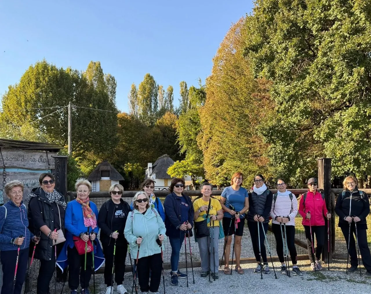 percorsi di nordic walking Madonna delle Grazie e Corte