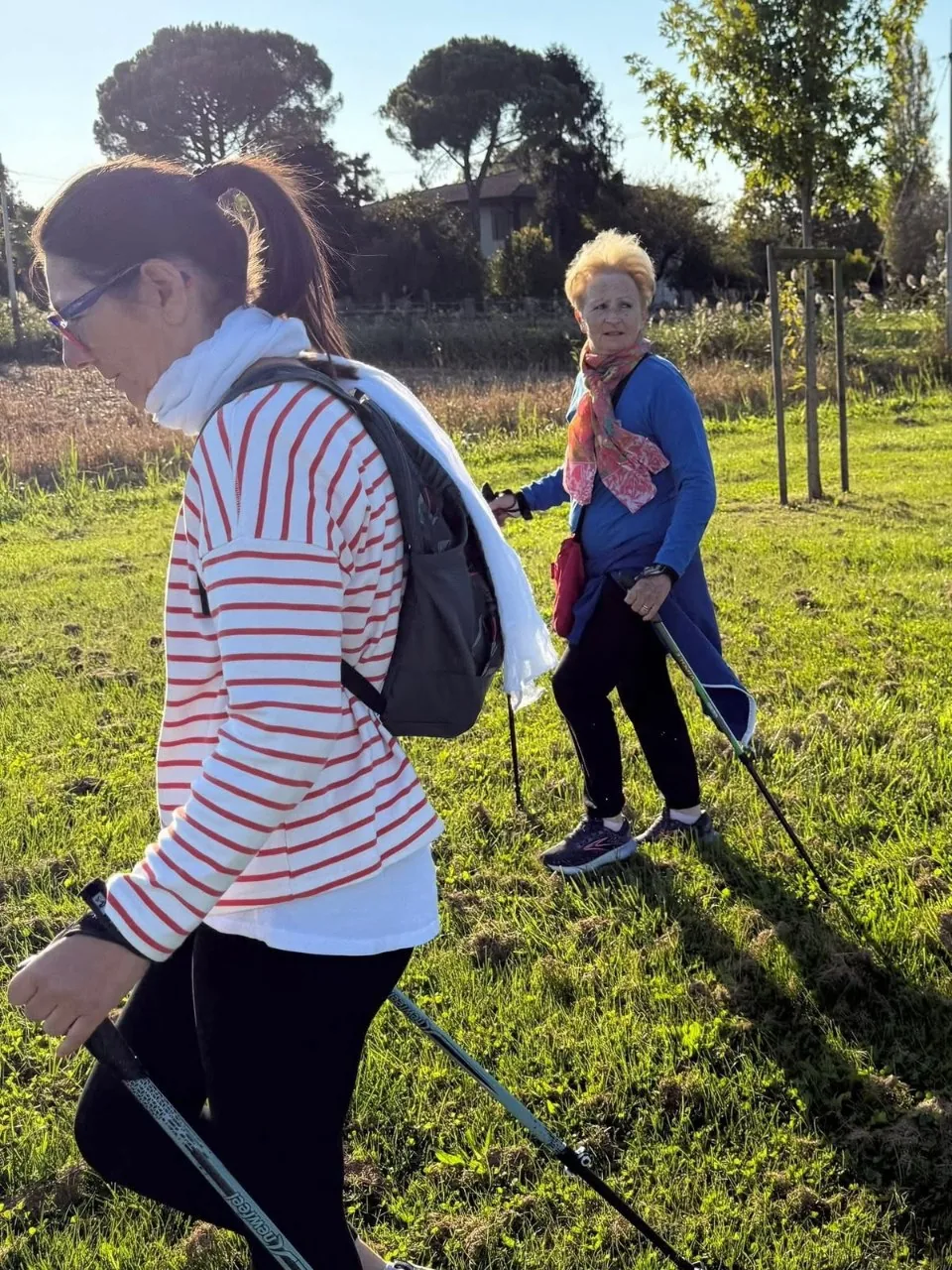 percorsi di nordic walking Madonna delle Grazie e Corte